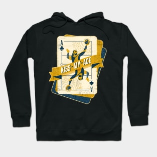 Kiss My Ace (of Clubs) | Volleyball Hoodie